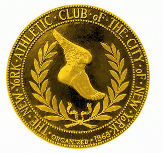 new york athletic club 2008-pres primary logo DTF transfer for t shirt